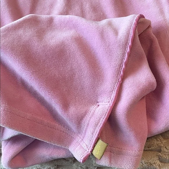 NIKE Pink Velour Tracksuit with Hoodie - Picture 6 of 7